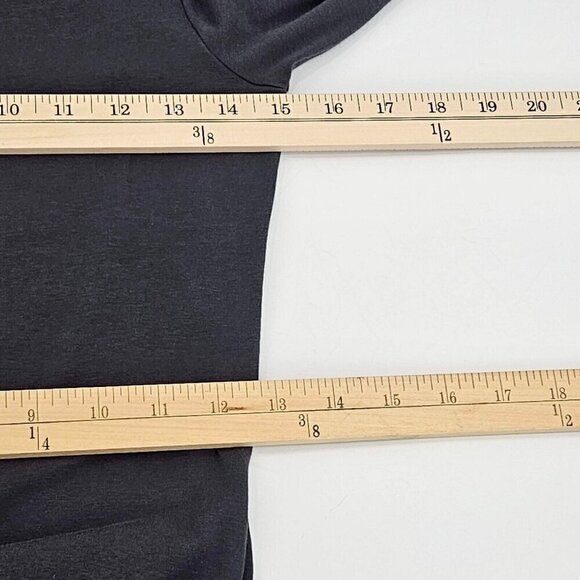 Jarbo Ruched Bodycon Mini Dress Gray Women's Size 34 U.S. 4 Minimalist Party - Picture 8 of 10